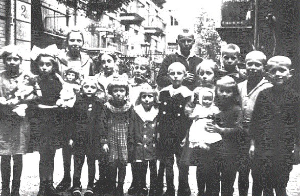 Kinder in Hamburg 1922
